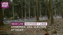Liège Bastogne Liège Femmes 2022 - Annemiek van Vleuten  attacks