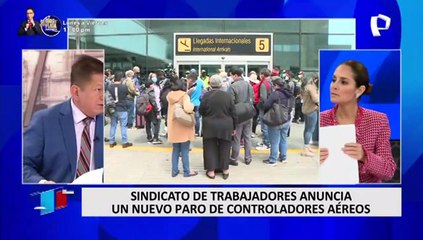 Presidente de Corpac: "Controladores se comprometieron a no efectuar ninguna huelga durante un año"