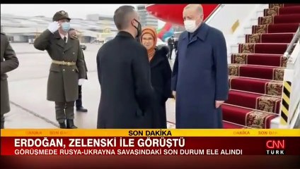 Cumhurbaşkanı Erdoğan, Zelenski ile görüştü