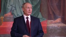 Dispar celebración de la Pascua Ortodoxa para Putin y Zelenski