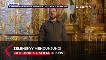 Doa Presiden Ukraina Zelensky di Hari Paskah Ortodoks saat ke Katedral St. Sofia