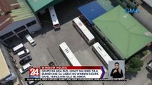 Grupo ng mga bus, iginiit na hindi sila bumibyahe sa labas ng window hours dahil huhulihin sila ng MMDA | 24 Oras Weekend
