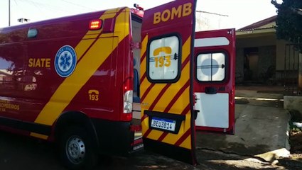 Idosa de 99 anos é socorrida após sofrer queda em residência no Bela Vista