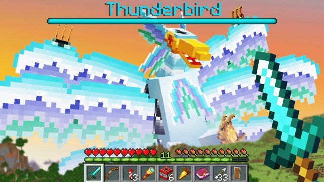 Minecraft but there are More Custom Bosses