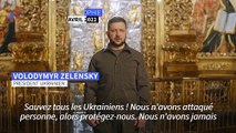 Pâques orthodoxe: Zelensky demande à Dieu de 