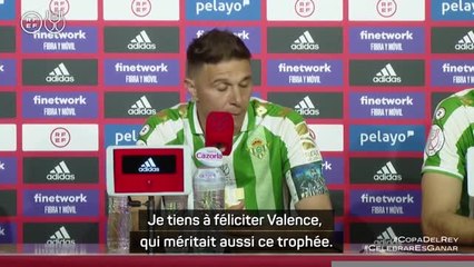 Betis - Joaquín : “La séance de tirs au but est une loterie“