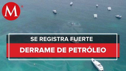 En costa Santa Cruz se derramaron 2 mil barriles de petróleo
