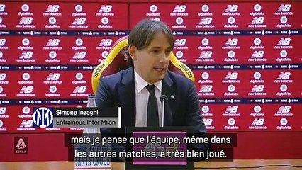 Simone Inzaghi voit son Inter en pleine confiance