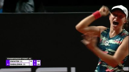 Swiatek eases by Sabalenka to claim fourth straight title