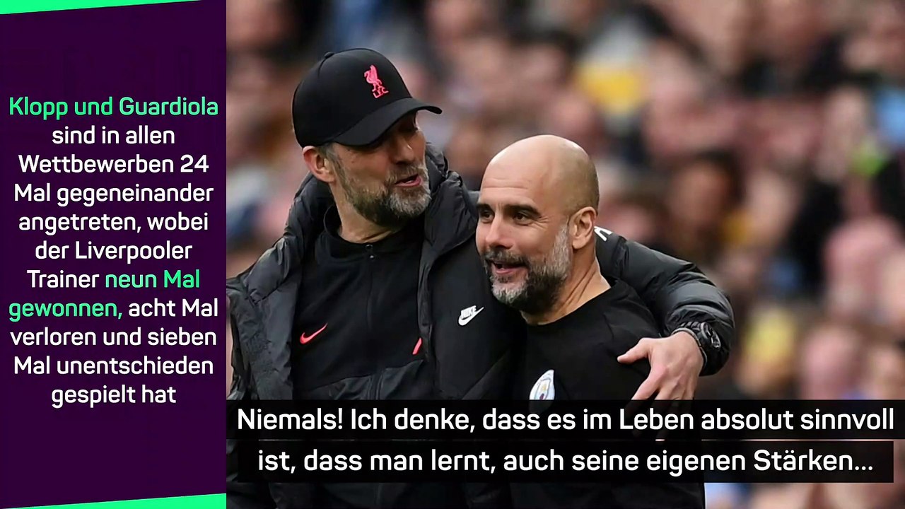 Klopp: 'Hätte ohne Guardiola-Rivalität mehr Trophäen'