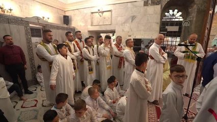 Irak'ta Paskalya ayini düzenlendi