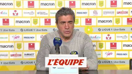 Guion : « On ne sait pas tenir un résultat  » - Foot - L1 - Bordeaux