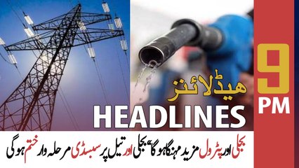 ARY News | Prime Time Headlines | 9 PM | 24th April 2022