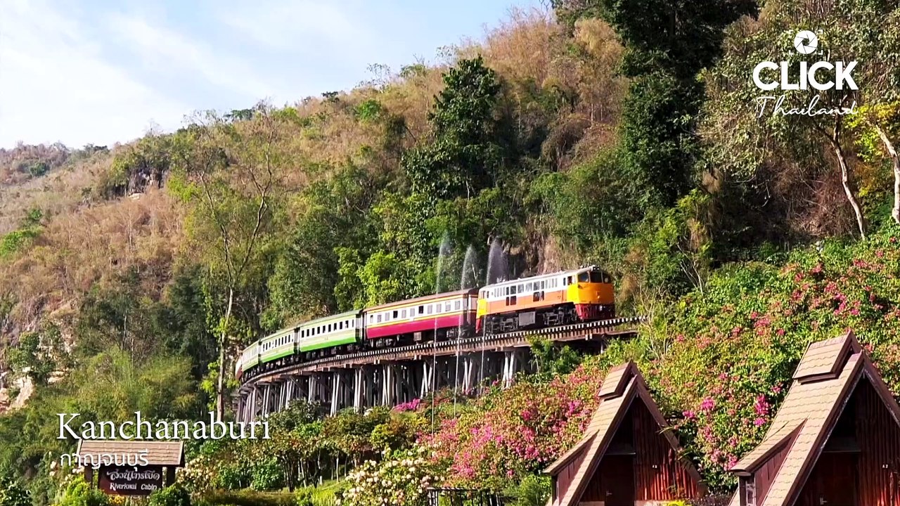 Discover The Bridge over the River Kwai at Kanchanaburi