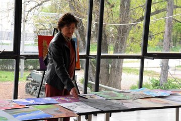 Bosna Hersek'te "Ukrayna için sanat-İnsanlık kazansın" yardım sergisi