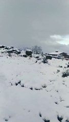 Neve cobre Gerês e Trás-os-Montes