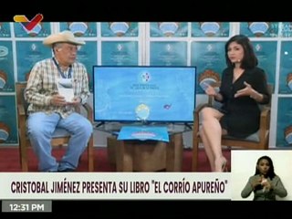 Cristóbal Jiménez presenta libro "El Corrío Apureño" en Feria Internacional del Libro de La Habana
