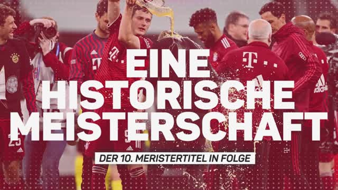 Eine historische Meisterschaft: 10 Mal Bayern