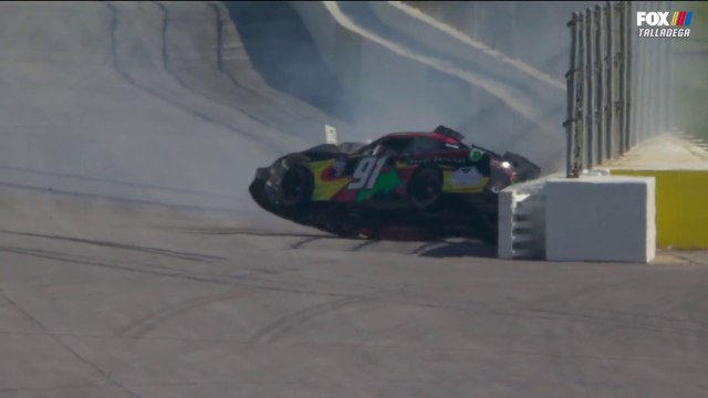 Nascar Xfinity Series 2022 Talladega Race Massey Shelton Bacarella Two Big Crash