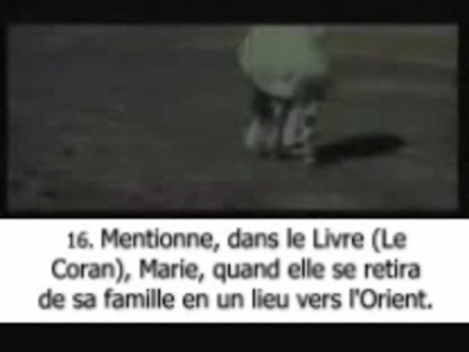 Sourate Marie (19) LE SAINT CORAN (FRANÇAIS )