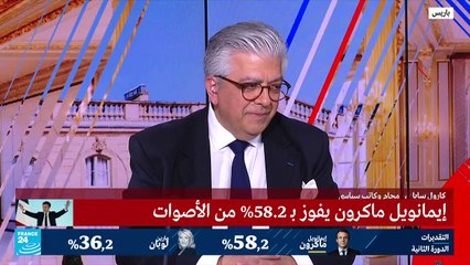 أجواء من الفرح والارتياح بين أنصار ماكرون