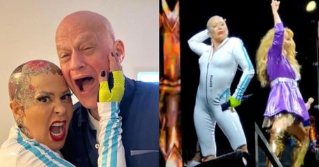 Alejandra Guzmán se mostró con la 'cabeza rapada' y con tatuajes, 'asustando' a más de uno