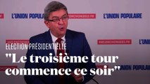 Jean-Luc Mélenchon appelle à battre Emmanuel Macron au 