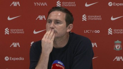Lampard on Everton derby defeat and falling into drop zone