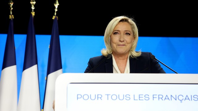 Malgré sa défaite, Le Pen évoque une «victoire éclatante» et lance «la bataille des législatives»