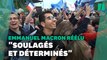 Emmanuel Macron réélu: le soulagement et la joie de ses militants