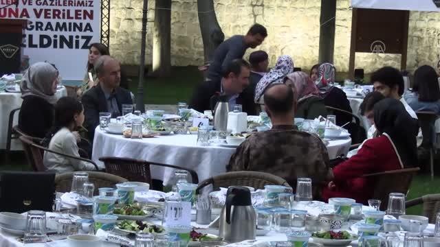 KAHRAMANMARAŞ - Şehit yakınları ve gaziler iftarda buluştu