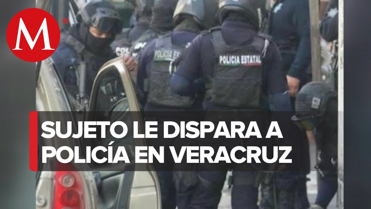 Mujer policía es baleada en Veracruz