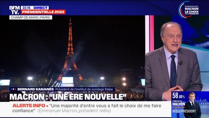Selon une dernière estimation Elabe, Emmanuel Macron remporte l'élection avec 58,6% des voix