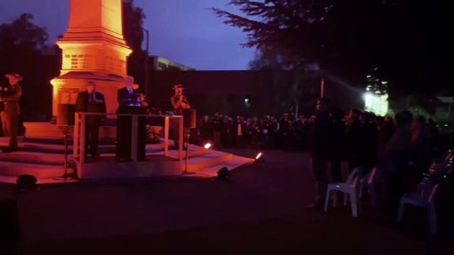 Anzac dawn service