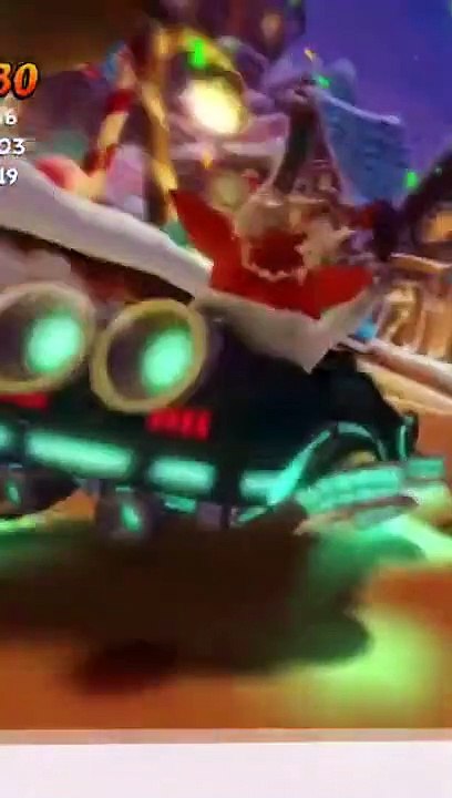 Probulot 2000 Kart, Teal Paint Job, And Wheels Gameplay - Crash Team Racing Nitro-Fueled