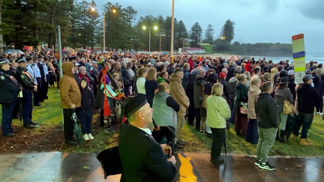 Austinmer Dawn Service - Illawarra Mercury - April 2022