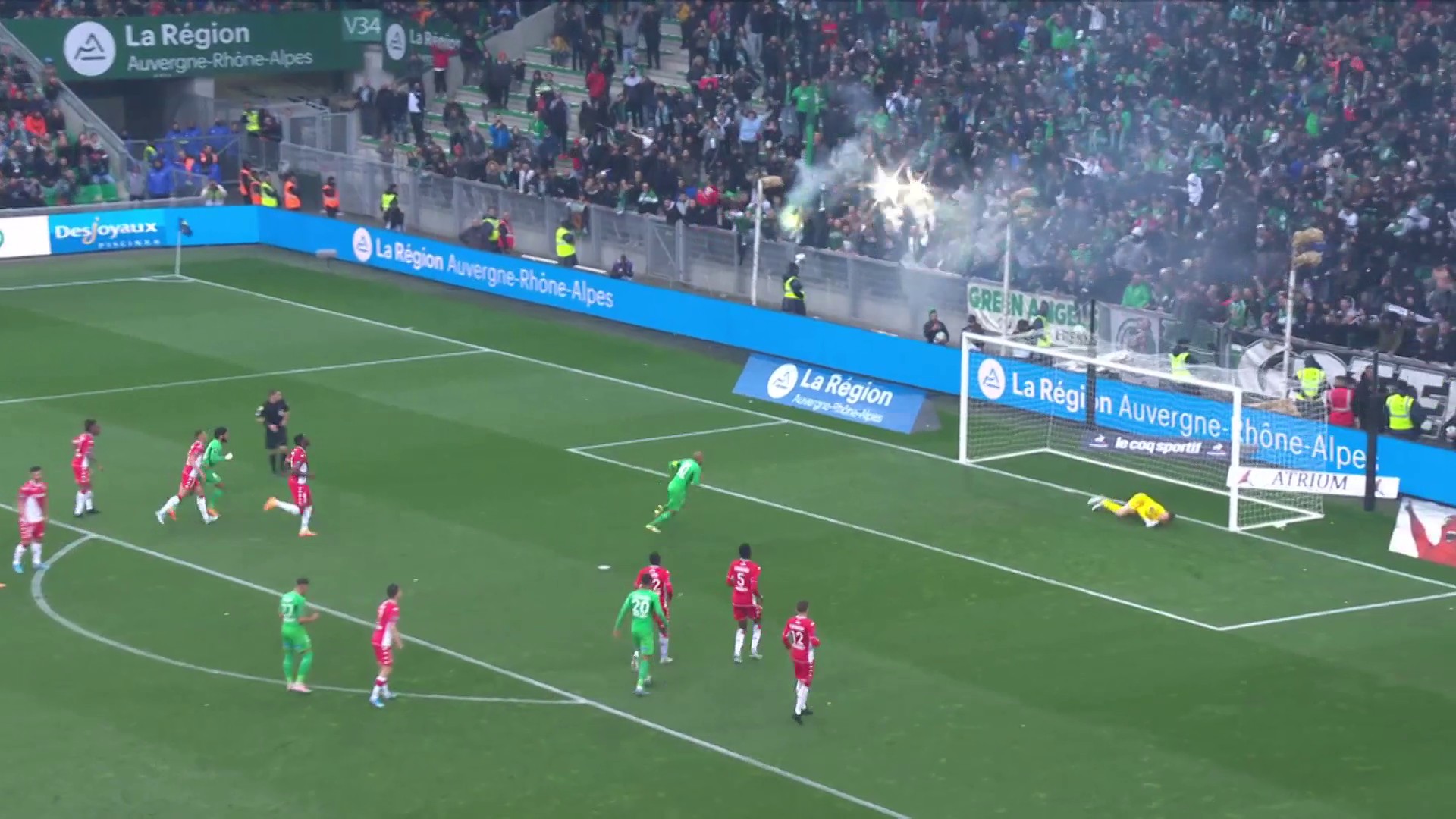 Saint-Etienne v Monaco