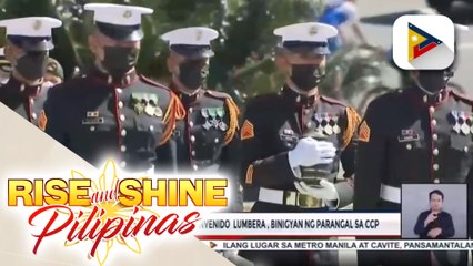 Abo ni National Artist Bienvenido Lumbera, binigyan ng parangal sa CCP