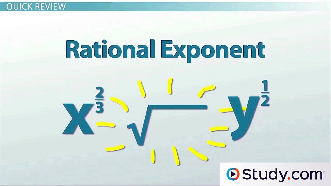Rational Exponents