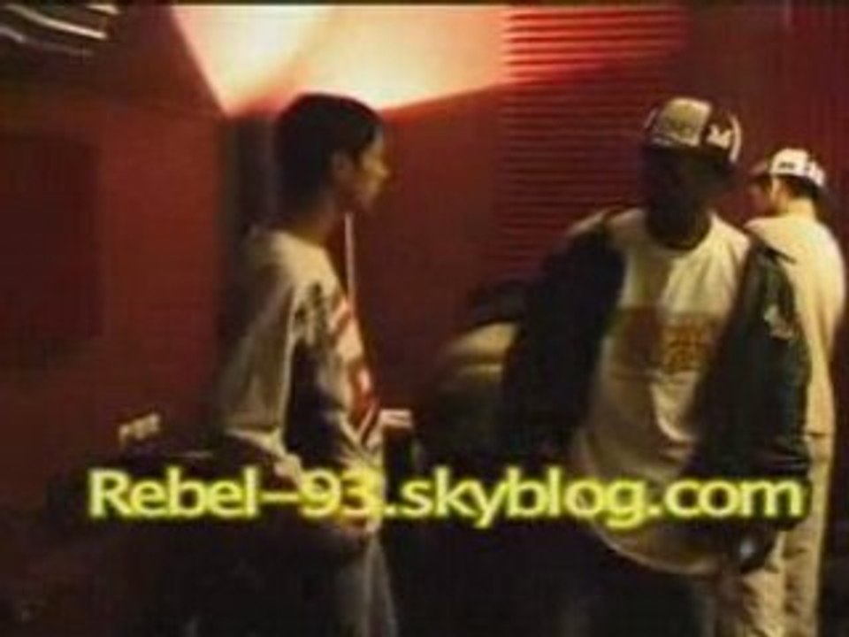 Booba et lino au studio rapadonf.fr