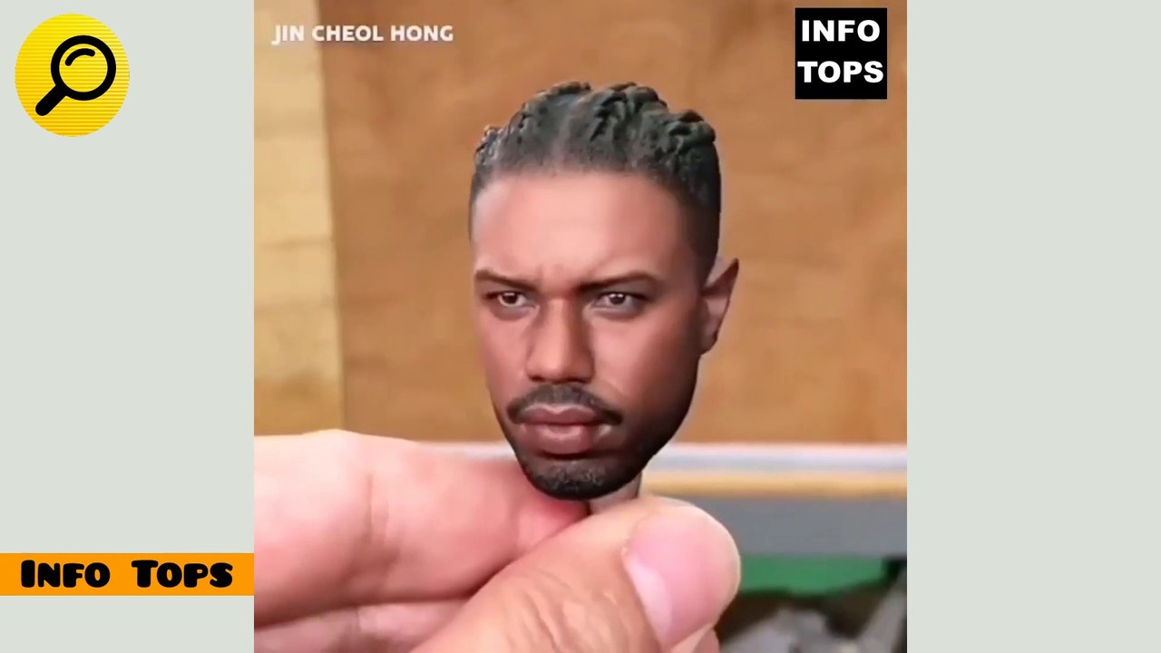 Hacer una escultura tiene su trabajo, pero hacerlas tan pequeñas y perfectas, ¡aún más! 