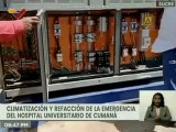 Ministerio de Obras Públicas activó trabajos de refacción en Hospital Universitario de Cumaná