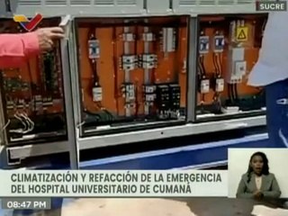 Download Video: Ministerio de Obras Públicas activó trabajos de refacción en Hospital Universitario de Cumaná