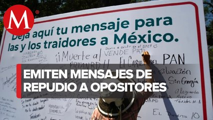 Download Video: Morenistas arman “tendedero” contra diputados “traidores”