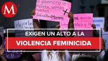 Realizan protesta en Chiapas, exigen justicia por feminicidios