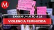 Realizan protesta en Chiapas, exigen justicia por feminicidios