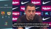 Xavi asks for more motivation from Barca players after defeat to Rayo