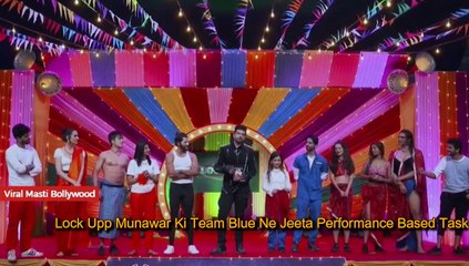 Lock Upp Live Munawar Ki Team Blue Ne Jeeta Performance Based Task, Lock Upp Promo, Lock Upp Episode, Lock Upp Promo