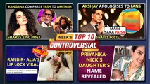 Kangana's BIG Statement On KGF Star Yash, Akshay Says Sorry, Ranbir-Alia Trolled|Week's Top 10 News