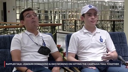 Joaquin Domagoso on his dad: ‘He works the hardest’